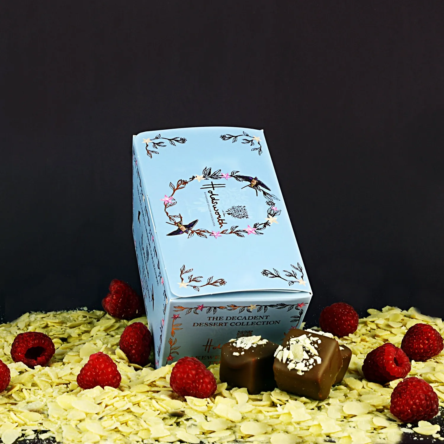Holdsworth Bakewell Pudding truffel ballotin 110g melk