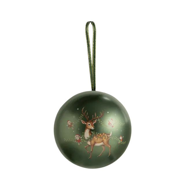 WOW Chocolao Kerstbal Rendieren en Elfjes truffelpops knapperig