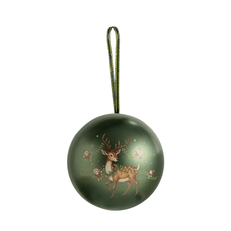 WOW Chocolao Kerstbal Rendieren en Elfjes truffelpops knapperig