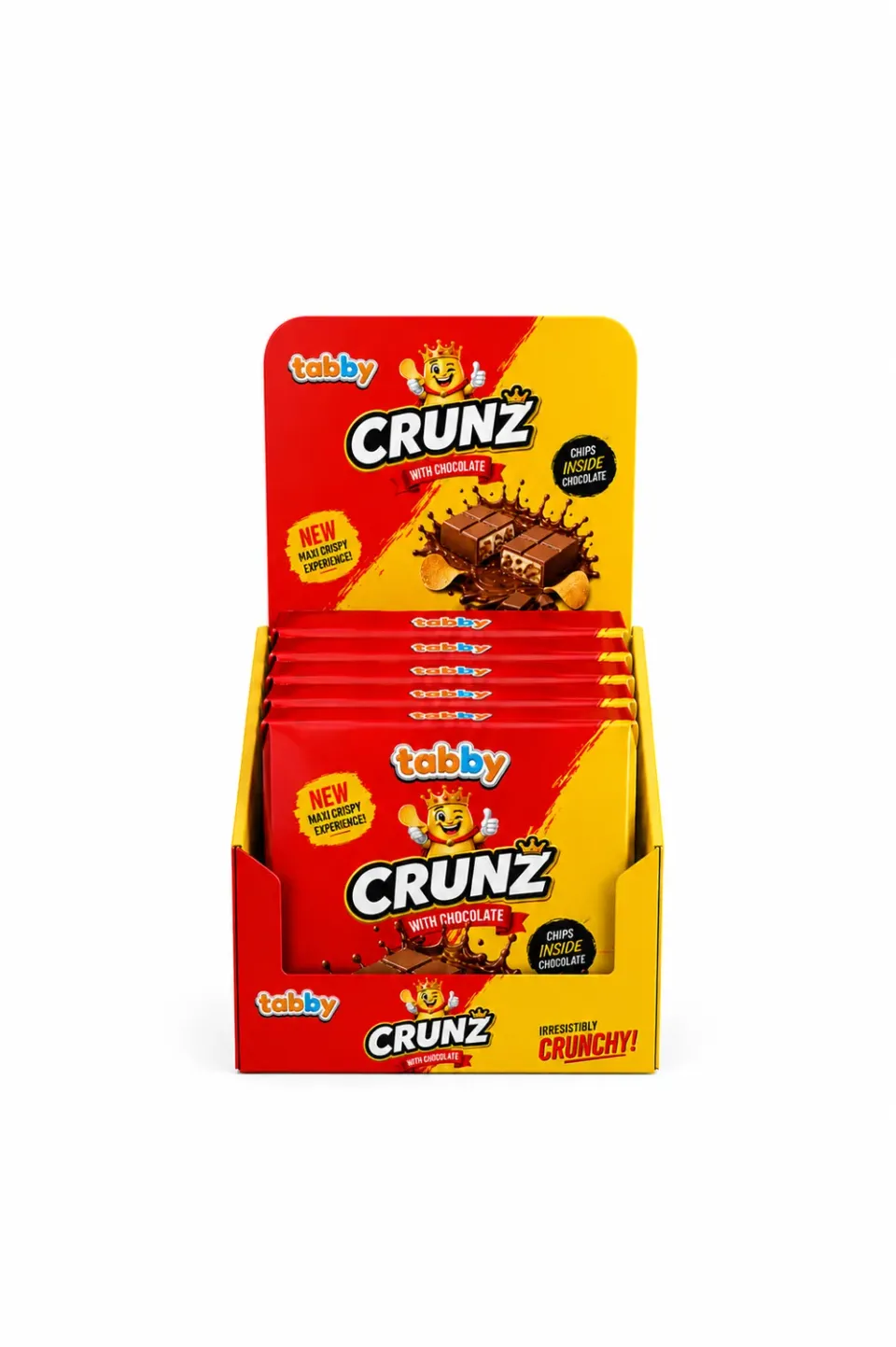 Tabby Chicken Crunz Crunchy Chocolate 90g melk krokant