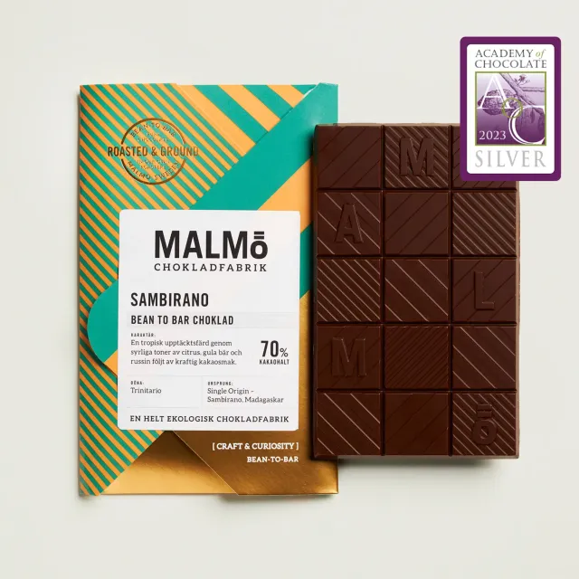 Malmö Chokladfabrik Sambirano Pure Chocolade 58g 70%