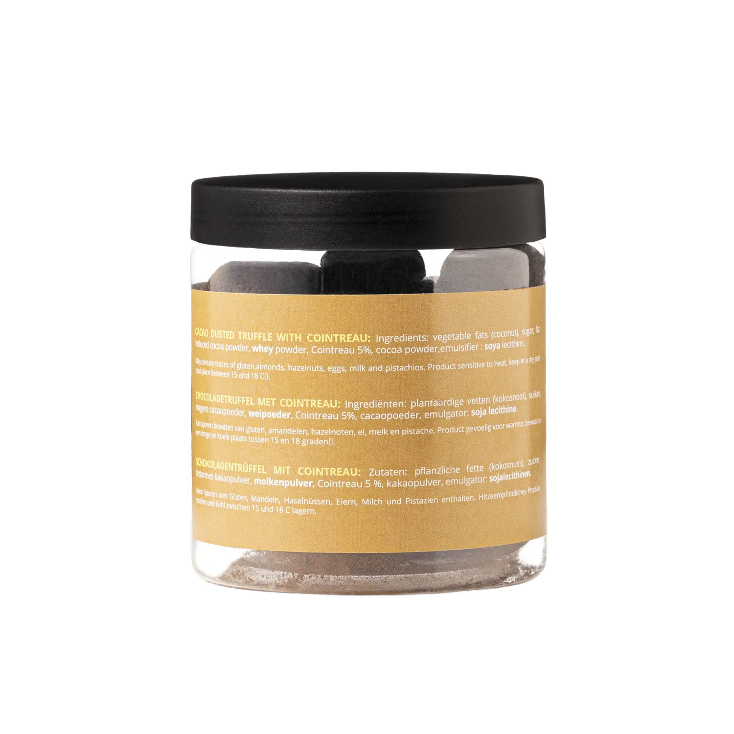 WOW Chocolao Cointreau Chocoladetruffels Cadeaupot 130g sinaasappel
