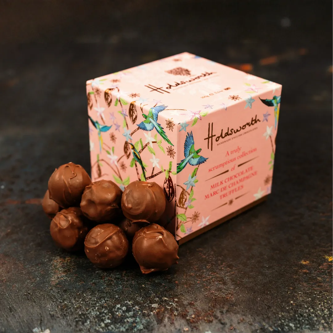 Truly Scrumptious Marc de Champagne truffels 100g melk