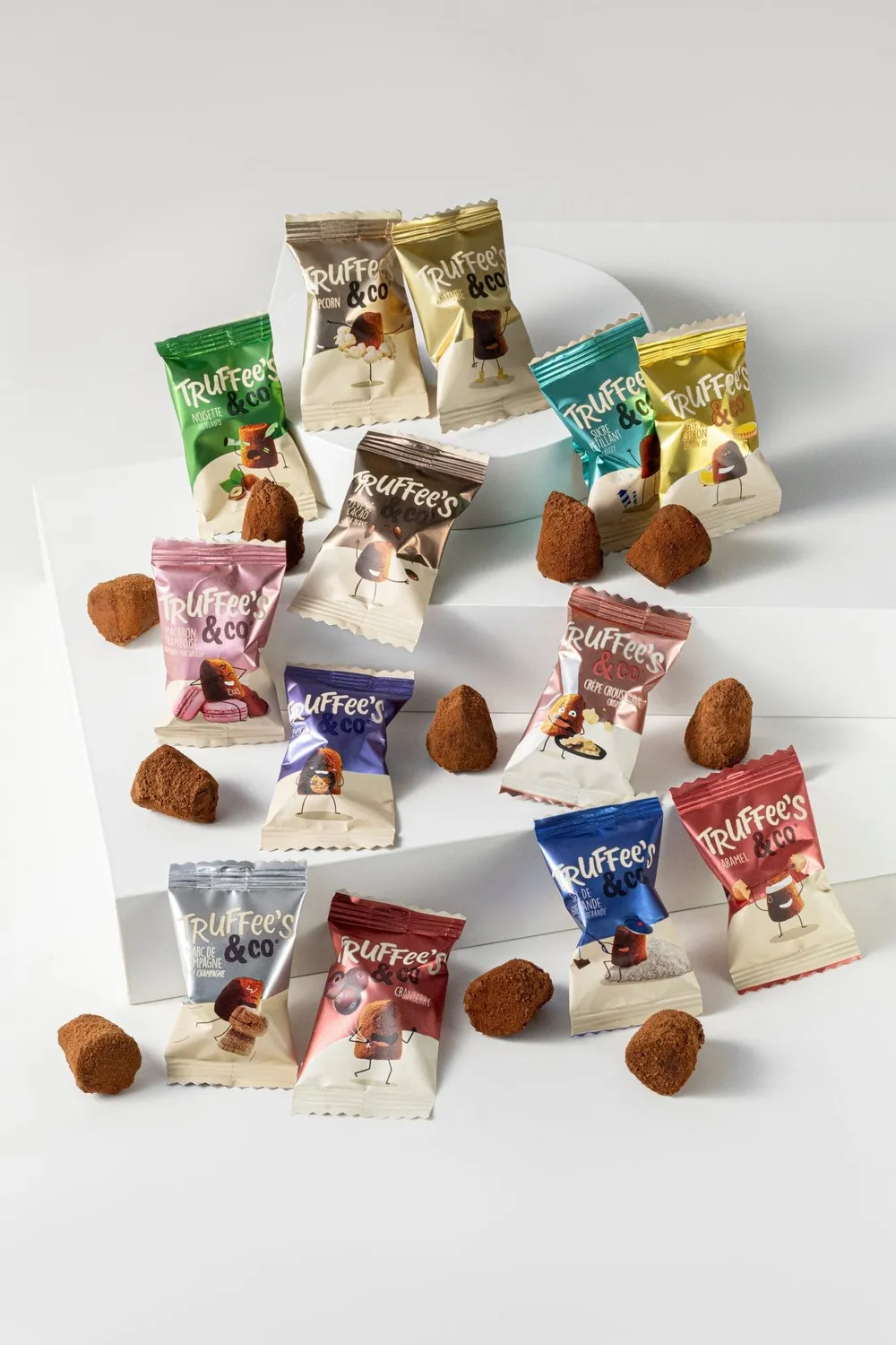 WOW Chocolao Truffee's & Co chocoladetruffels gemengd 1kg