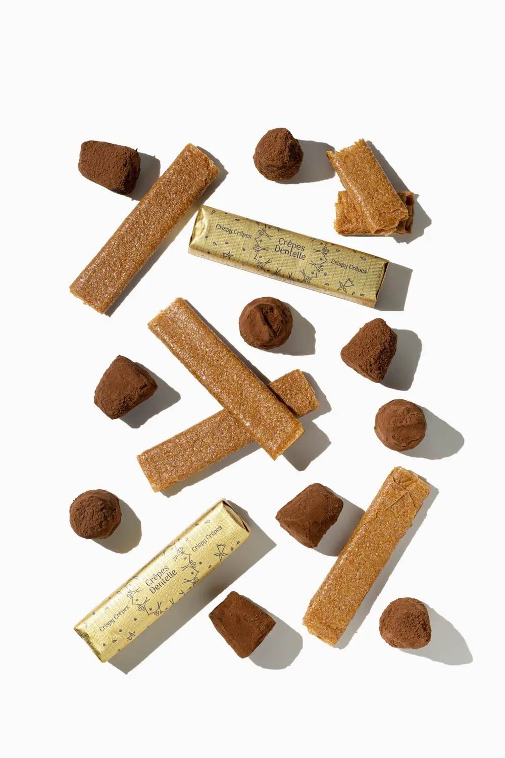 WOW Chocolao Crepe Dentelle truffels bulk 3kg knapperig