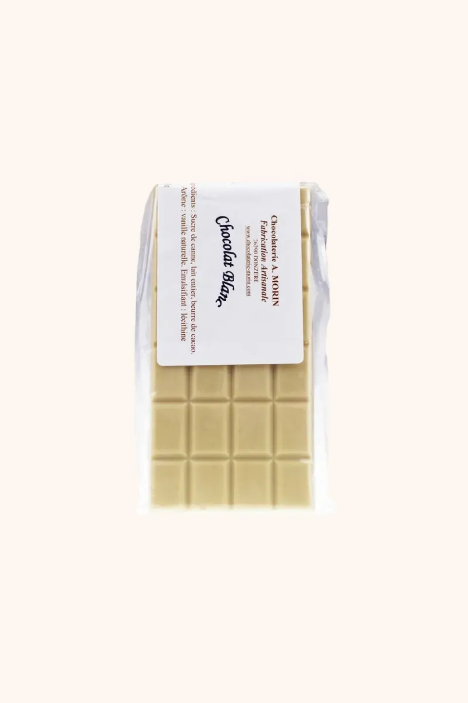 Chocolaterie Morin Tradition witte chocolade 200g vanille