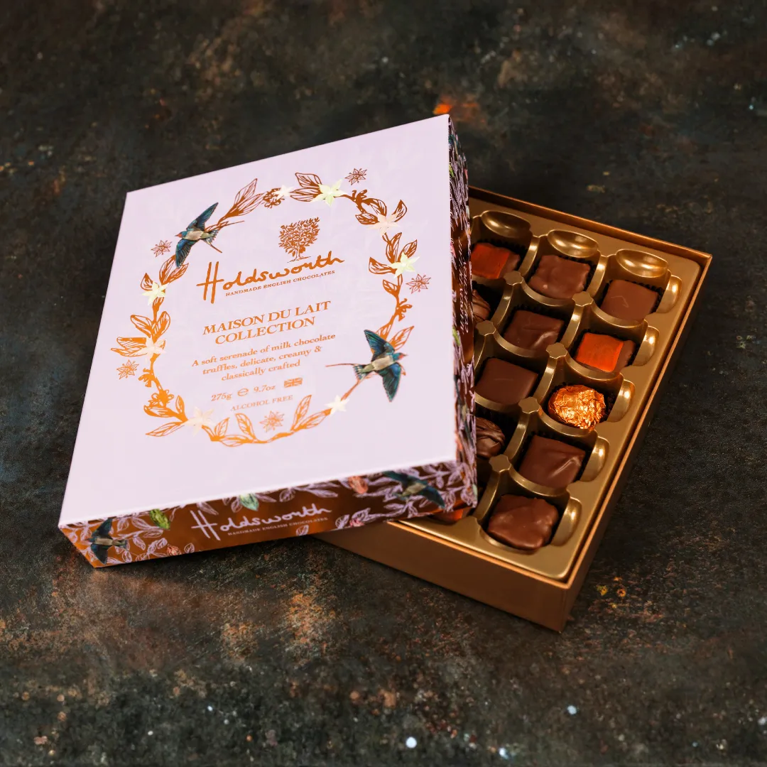 Holdsworth Maison Du Lait chocolade box 275g melk