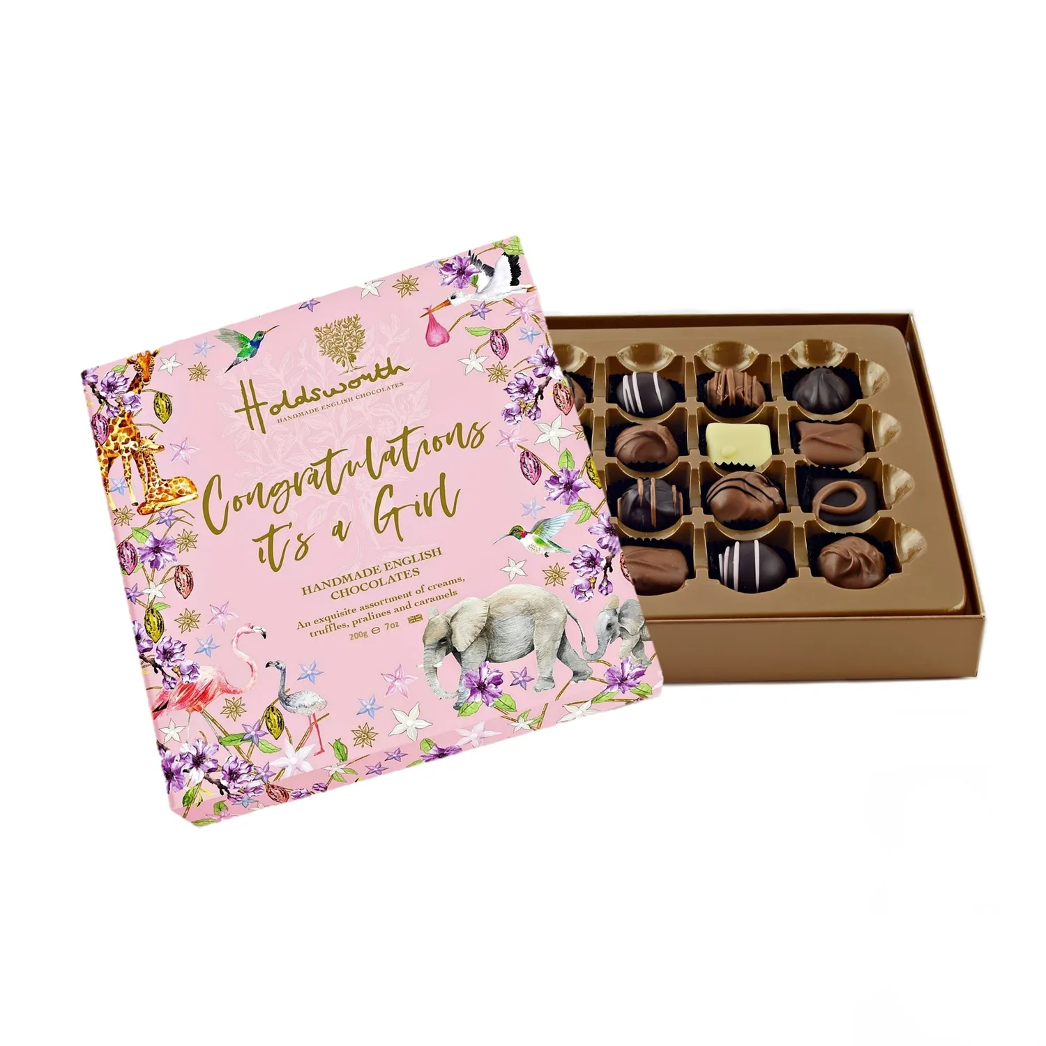 Holdsworth Occasion Gift Boxes bonbons 200g Happy Birthday