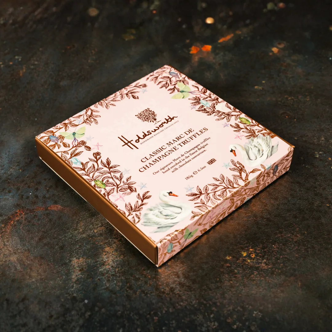 Holdsworth Classic Marc de Champagne truffels 185g melk
