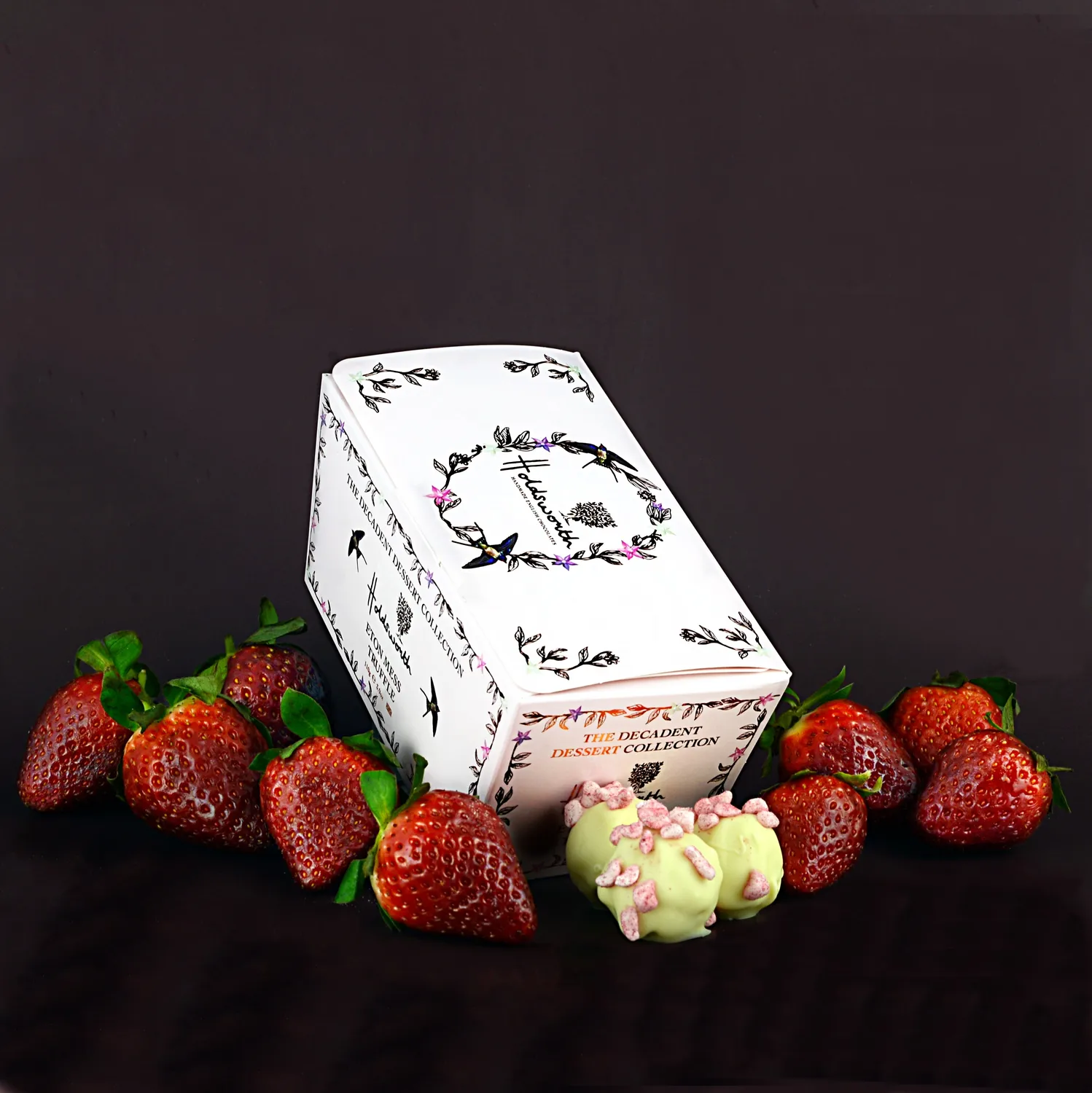 Holdsworth Eton Mess Truffle Ballotin 110g wit