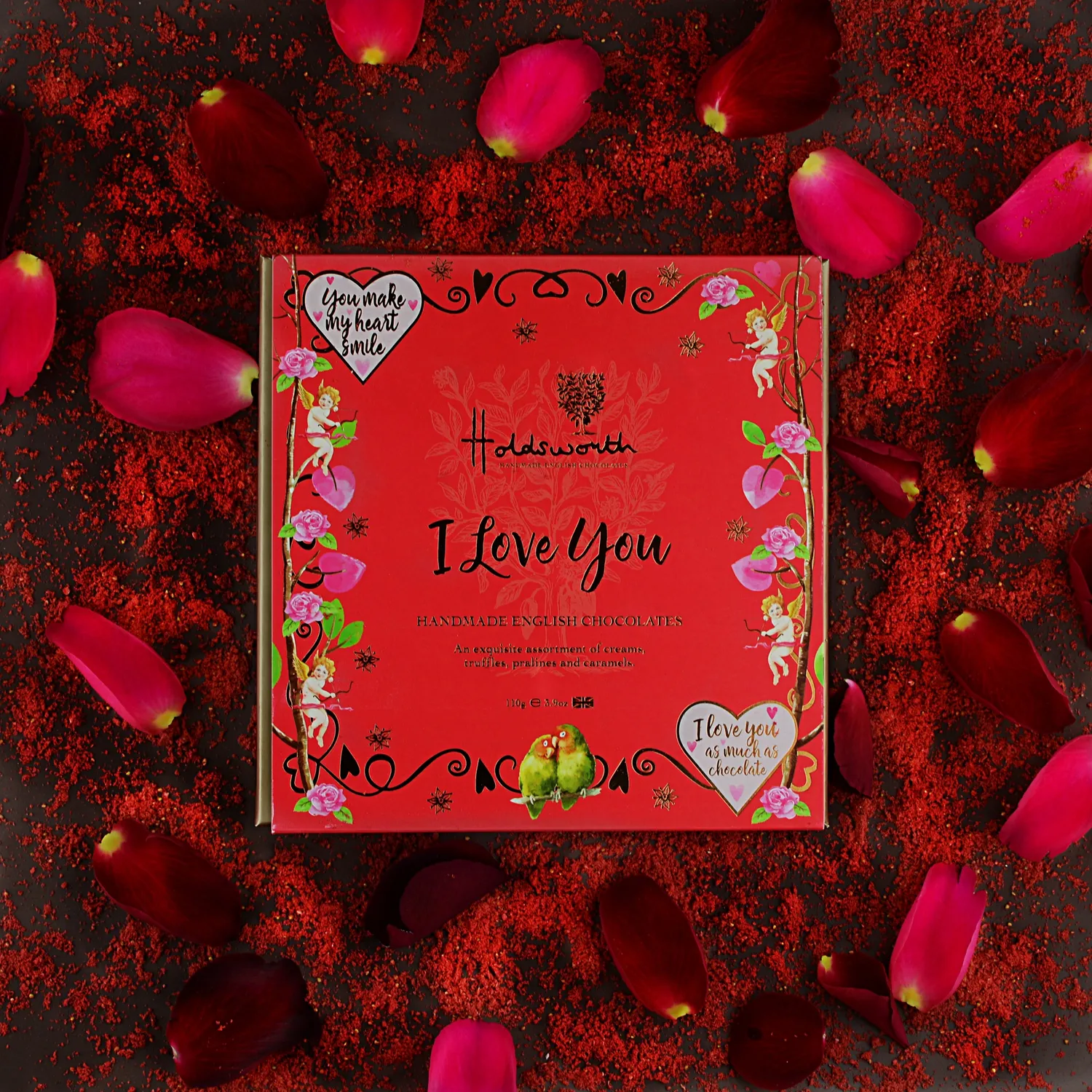 Holdsworth I Love You chocolade cadeaudoos 110g assorti