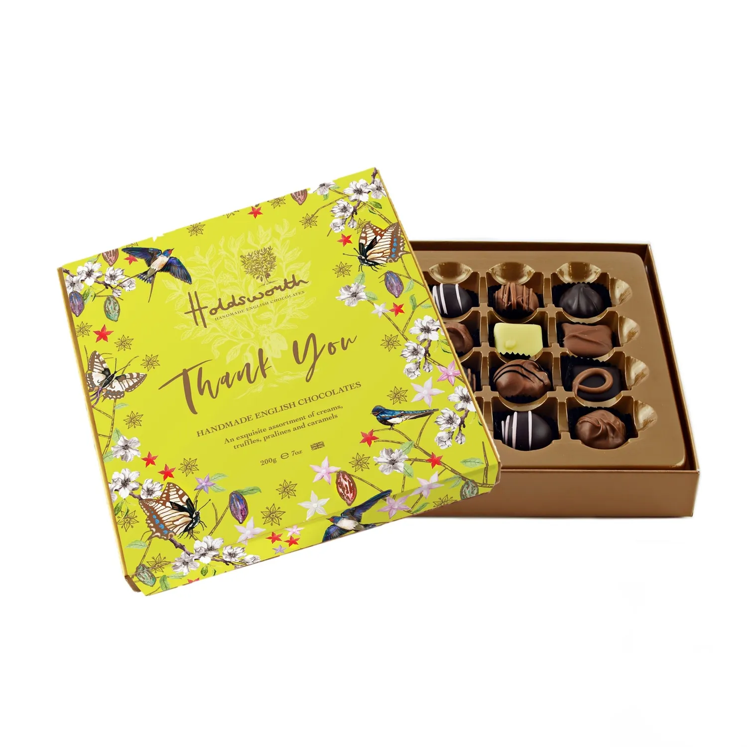 Holdsworth Occasion Gift Boxes bonbons 200g Happy Birthday