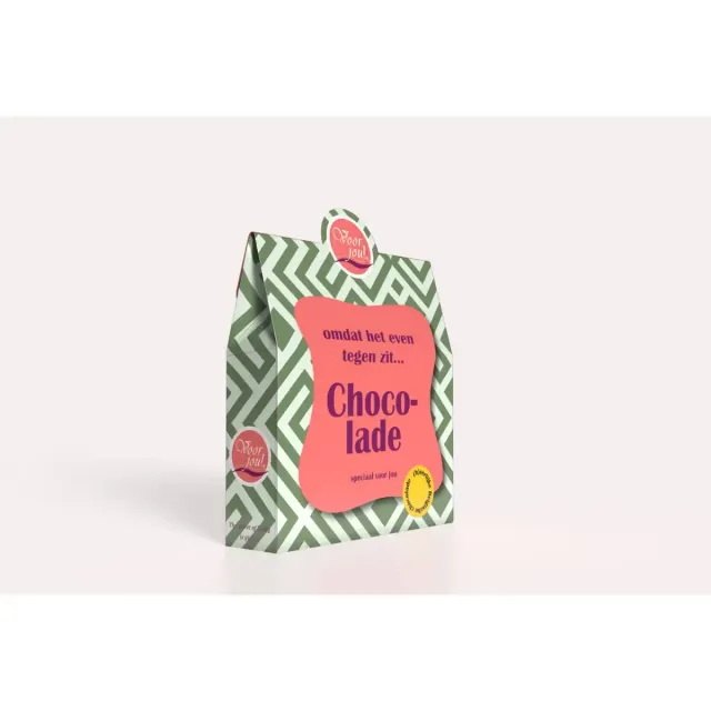 Voor jou Omdat chocoladereep steun cadeau melk