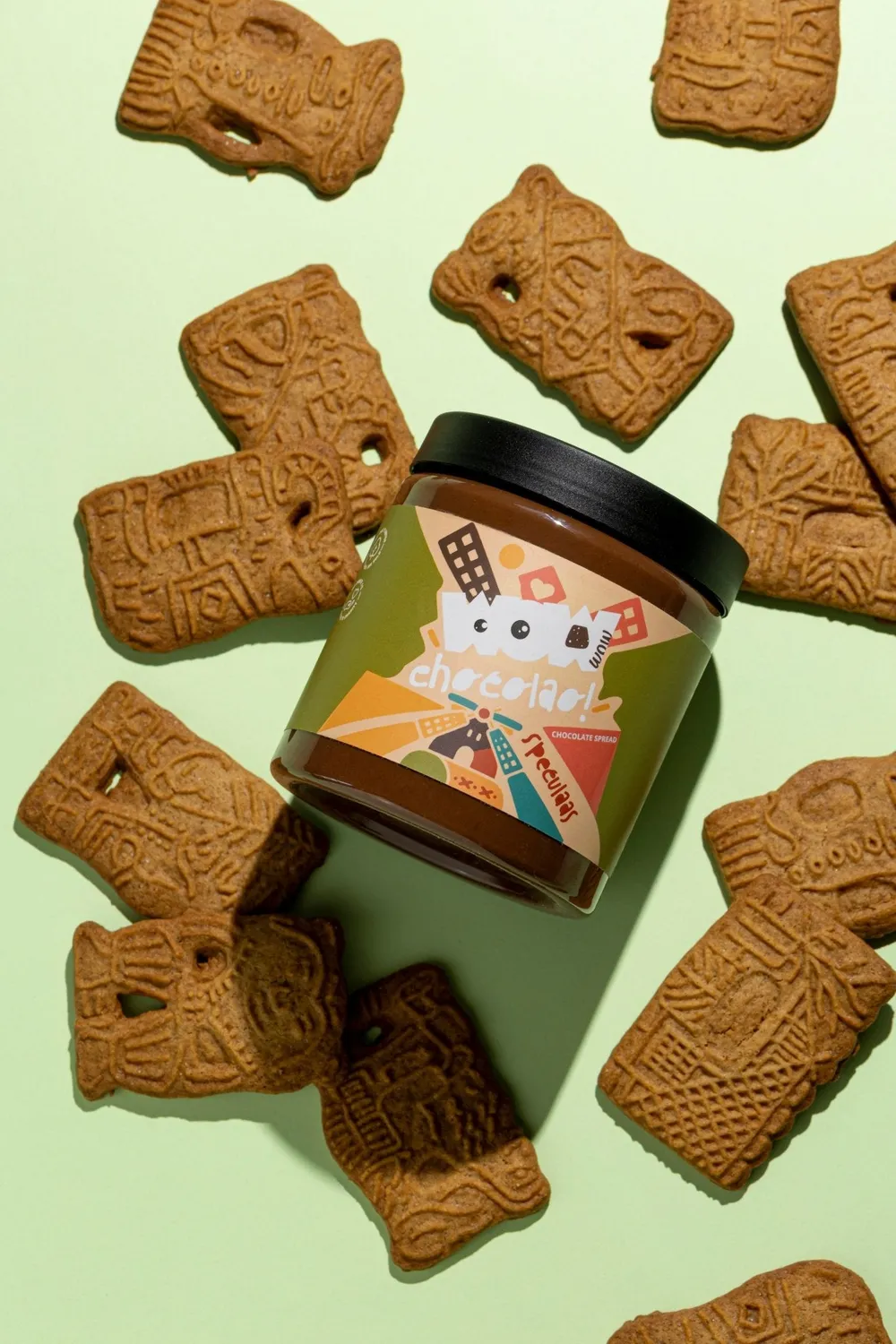 WOW Chocolao Speculoos chocoladepasta 275g speculoos