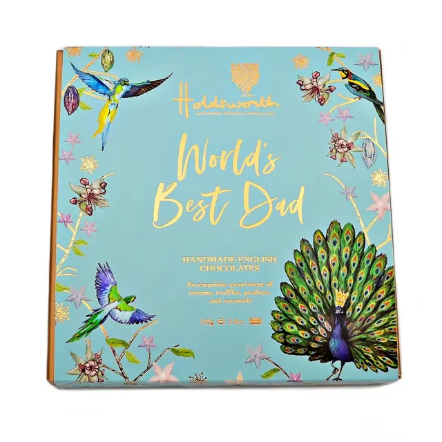 Holdsworth World's Best Dad Gift Box chocolade 110g assorti