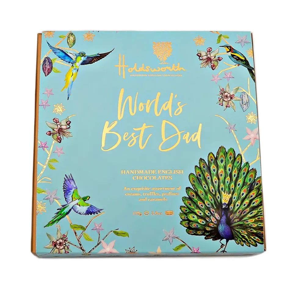 Holdsworth World's Best Dad Gift Box chocolade 110g assorti