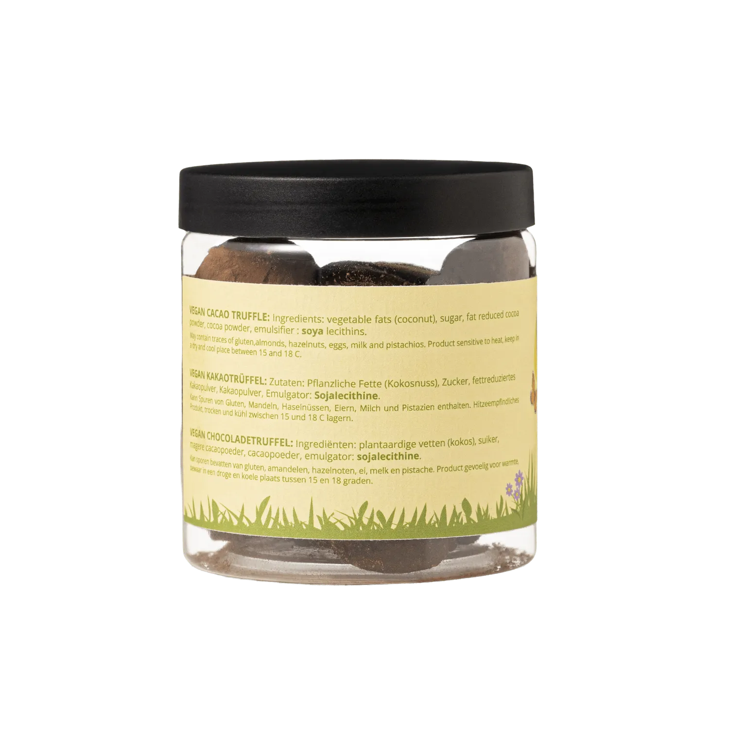 WOW Chocolao Vegan Paaseditie chocoladetruffels 130g pot