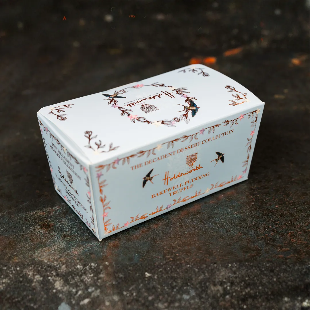 Holdsworth Bakewell Pudding truffel ballotin 110g melk