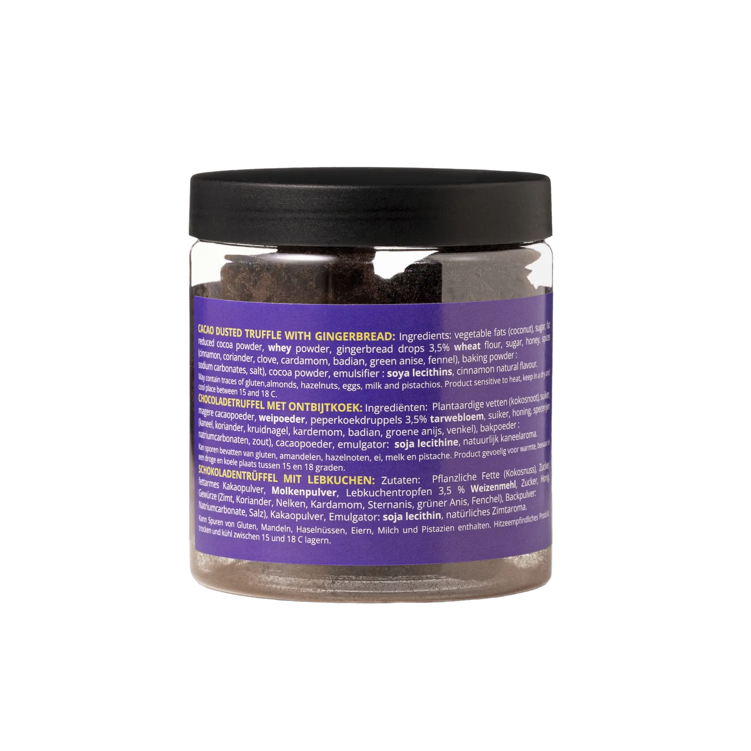 WOW Chocolao Pepernoten chocoladetruffels 130g krokant