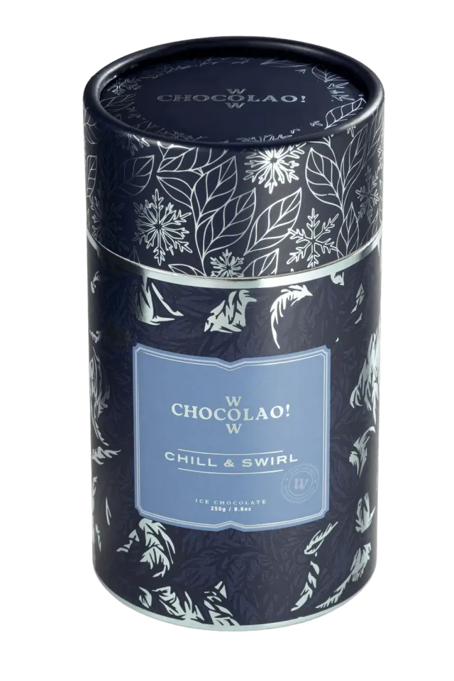 WOW Chocolao Chill & Swirl ijskoude chocolademelk 250g cacao