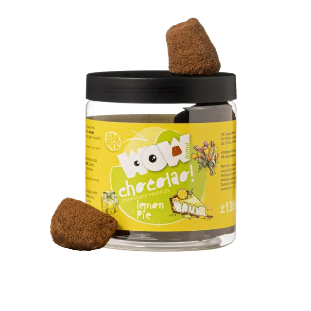WOW Chocolao Citroentaart Moederdag truffels 130 g pot