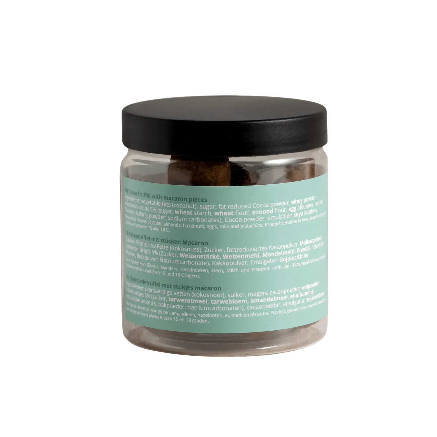 WOW Chocolao Kerst Macaron Chocoladetruffels Pot 130g feest