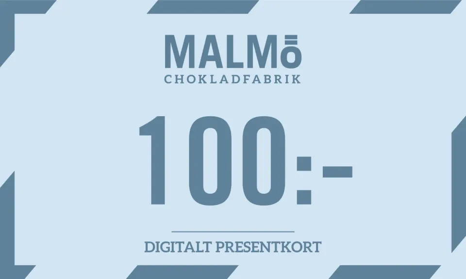 Malmö Chokladfabrik digitale cadeaukaart chocolade cadeau per e-mail