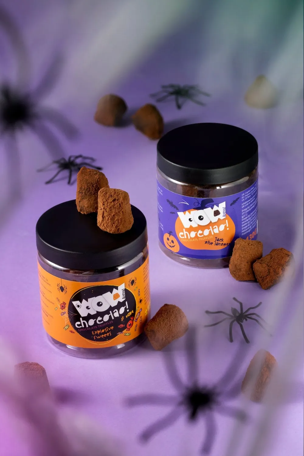 WOW Chocolao Exploding Sweets Halloween truffels cadeaupot 130g knetter