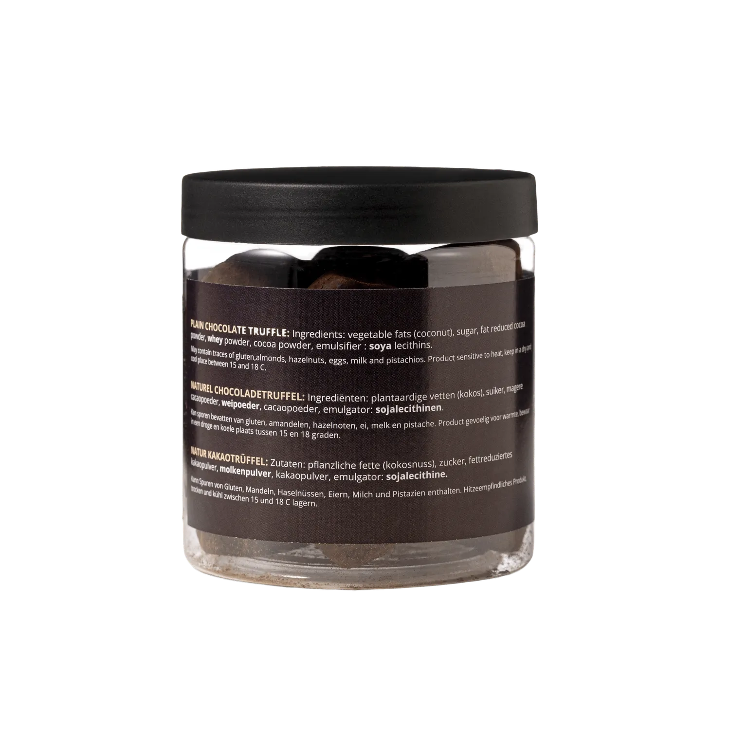 WOW Chocolao Klassiek chocoladetruffels cadeaupot 130g