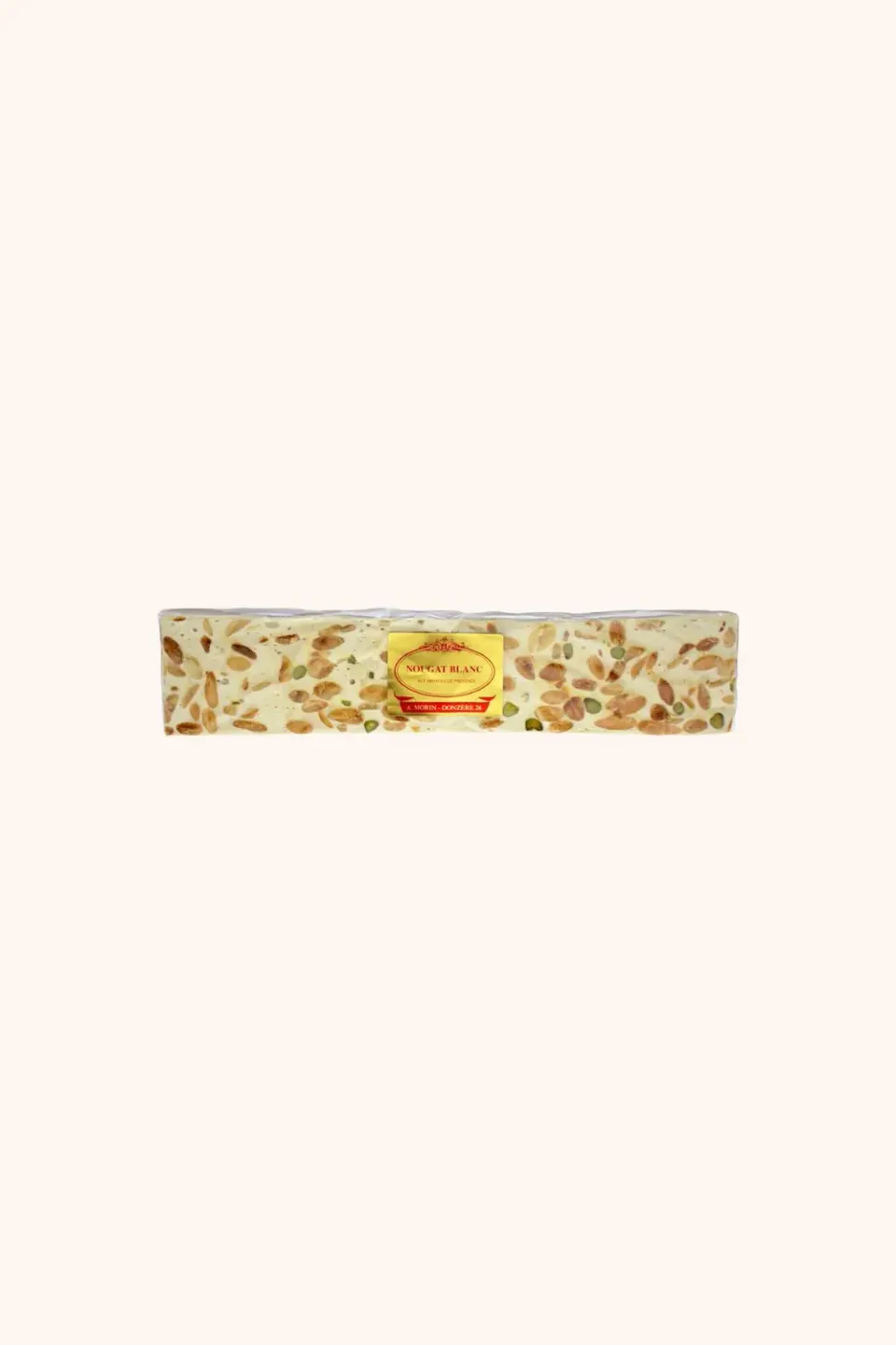 Chocolaterie Morin Tradition zachte nougatreep amandel 100g