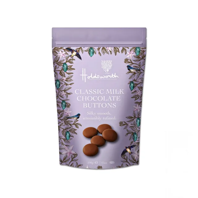 Holdsworth Classic Milk Chocolate Buttons 200g melk