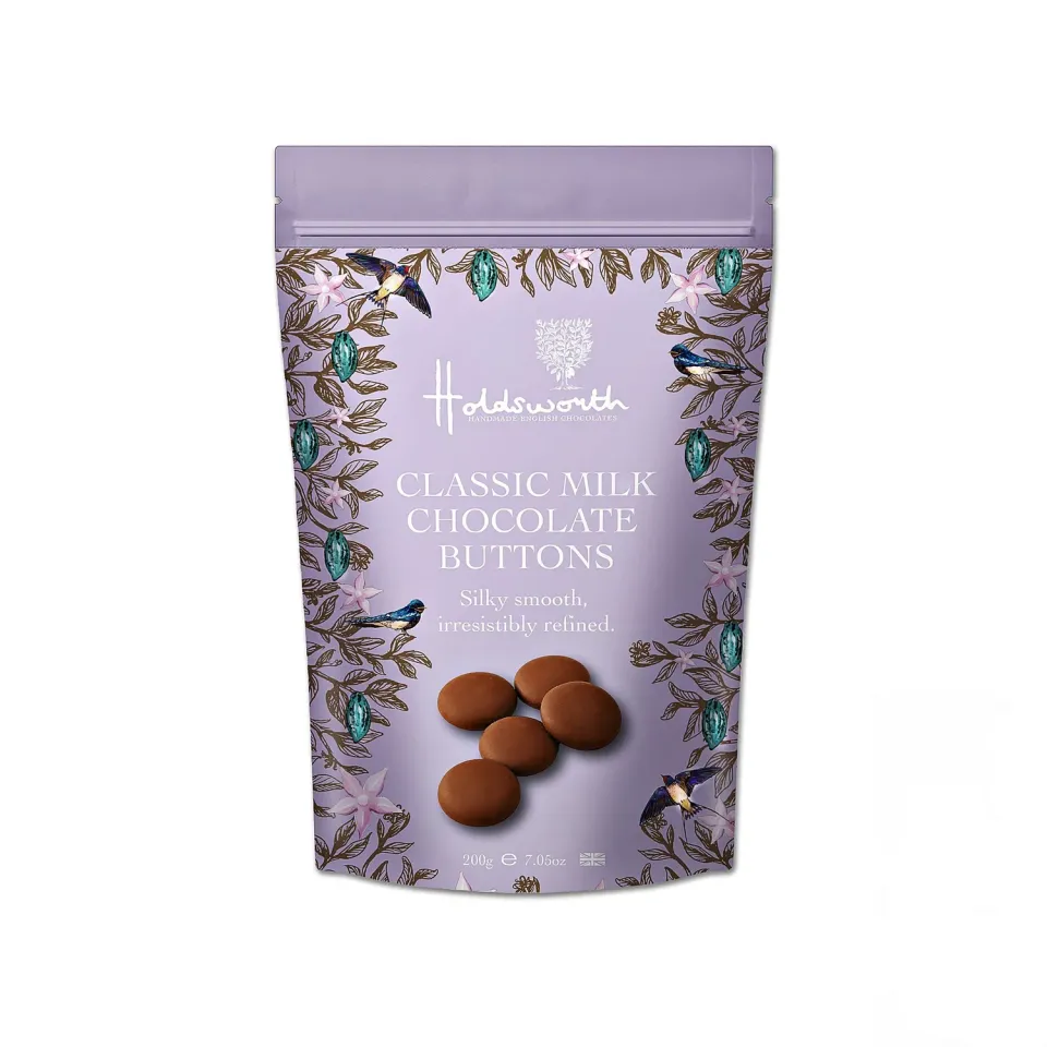 Holdsworth Classic Milk Chocolate Buttons 200g melk