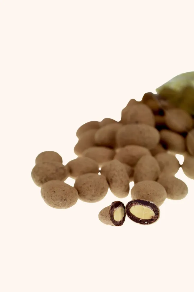 Chocolaterie Morin Princiers amandelen pure chocolade 400g cacao
