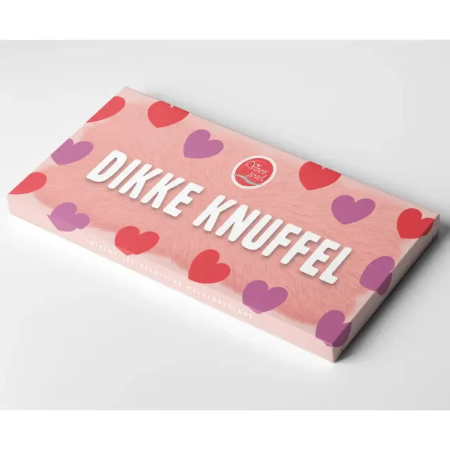 Voor jou Wensreep Dikke knuffel chocoladereep troost