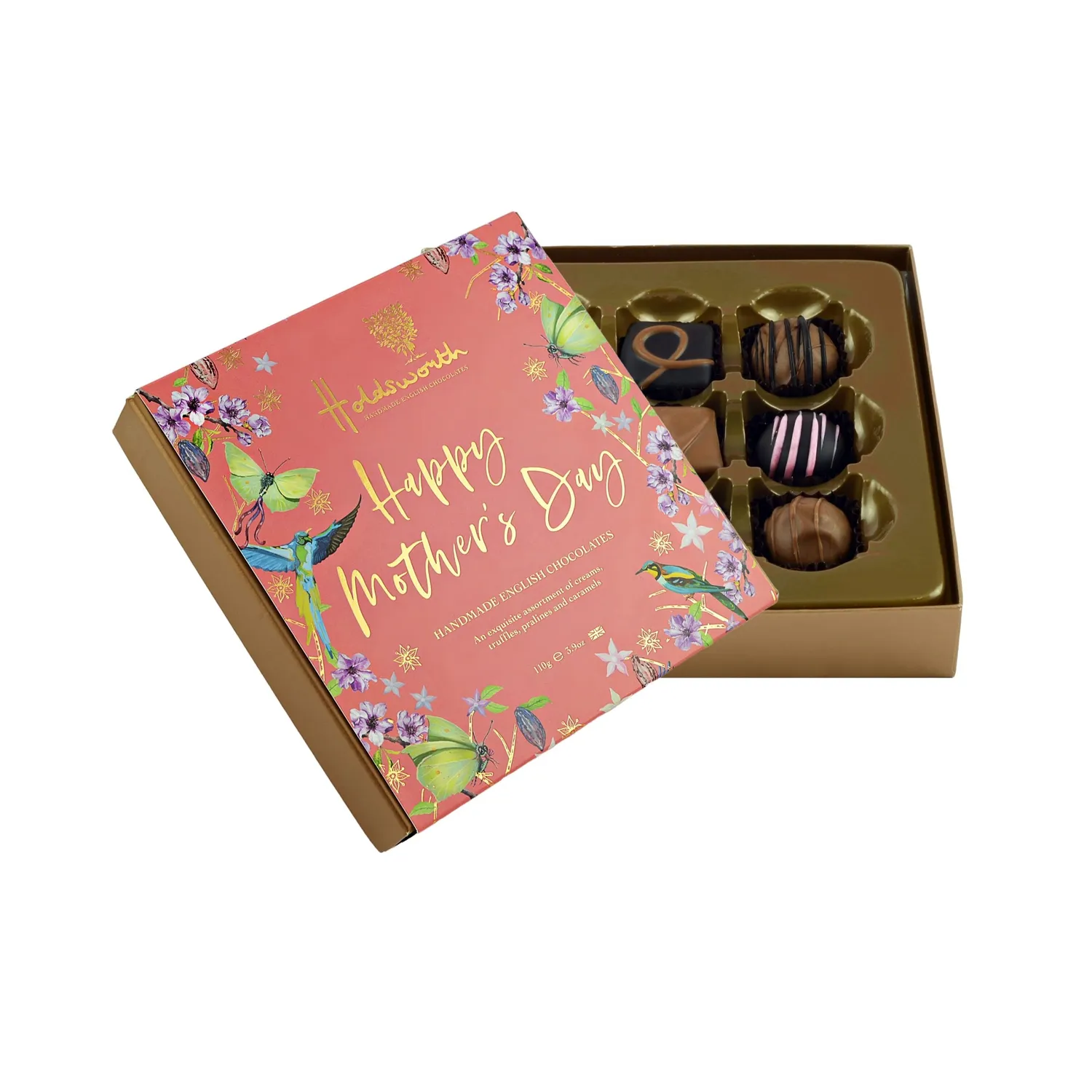 Holdsworth Happy Mother's Day Gift Box chocolade 110g assorti