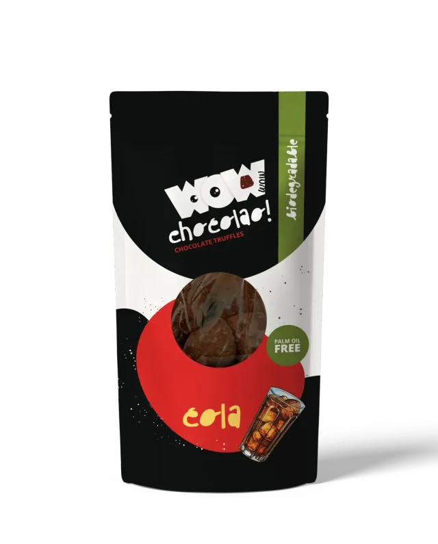 WOW Chocolao Cola chocoladetruffels 200g zak friszoet
