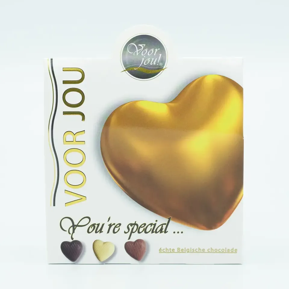 Voor jou Trendy You are special chocoladehartjes cadeau