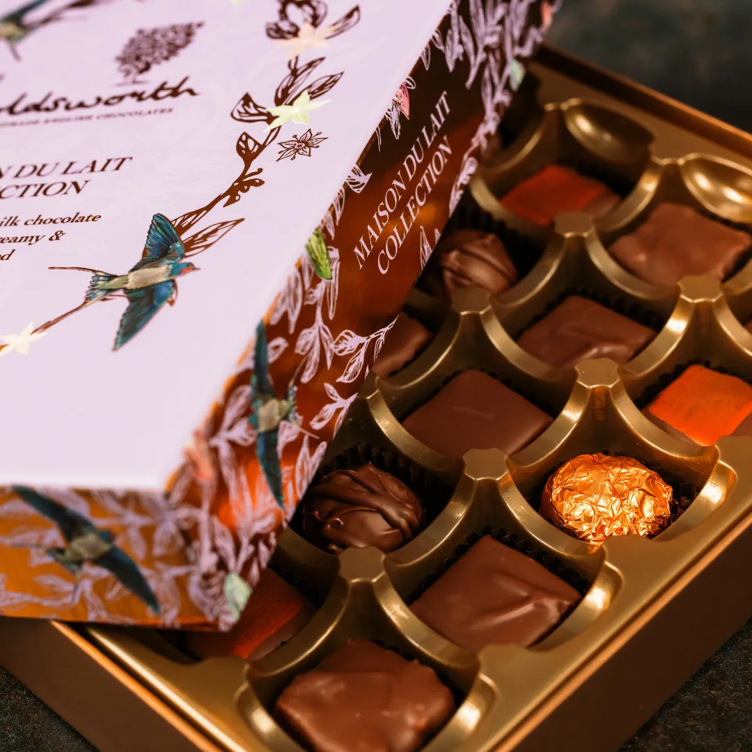 Holdsworth Maison Du Lait chocolade box 275g melk