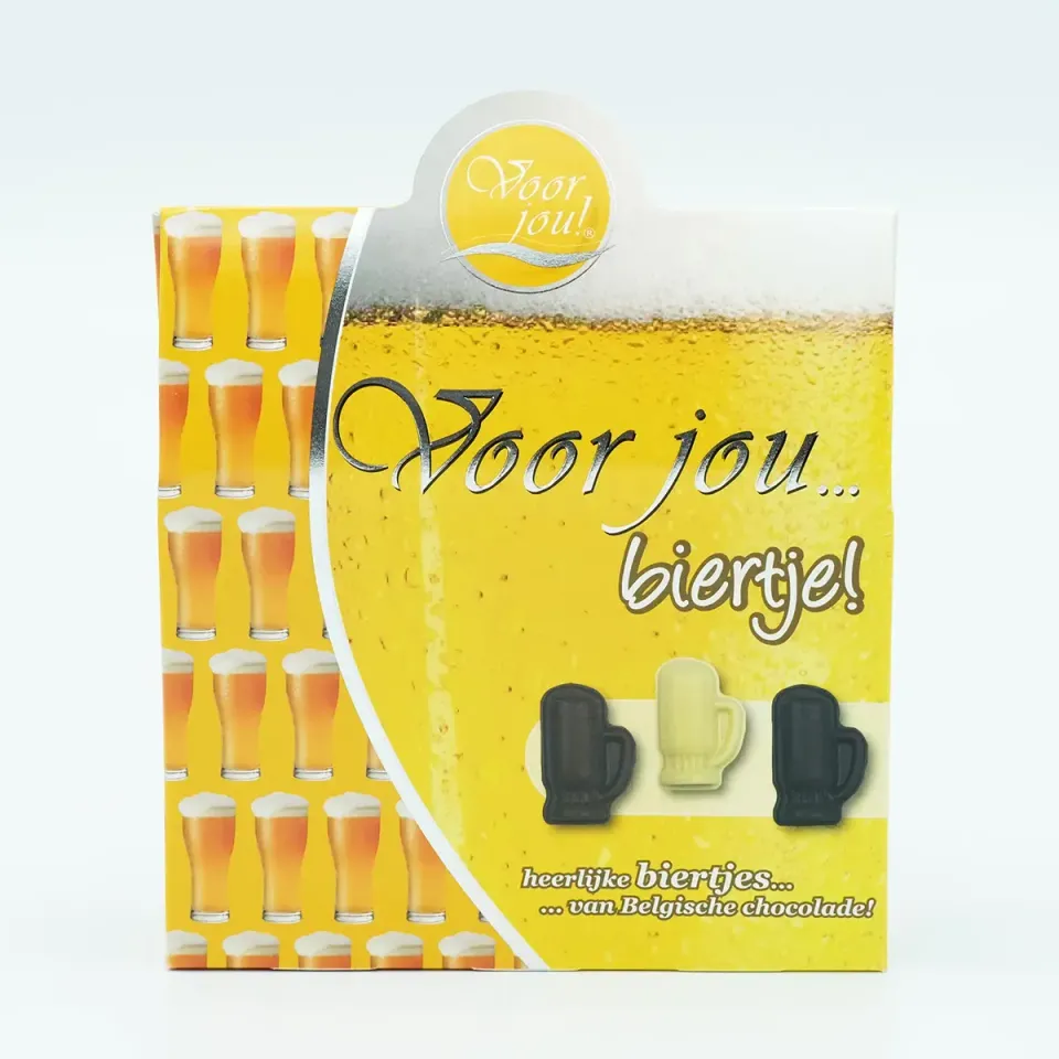 Voor Jou Biertje chocolade bierpullen cadeau