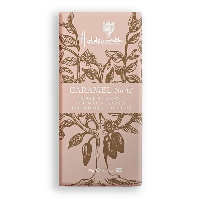 Holdsworth Caramel No.42 Sea Salt Caramel reep 90g melk