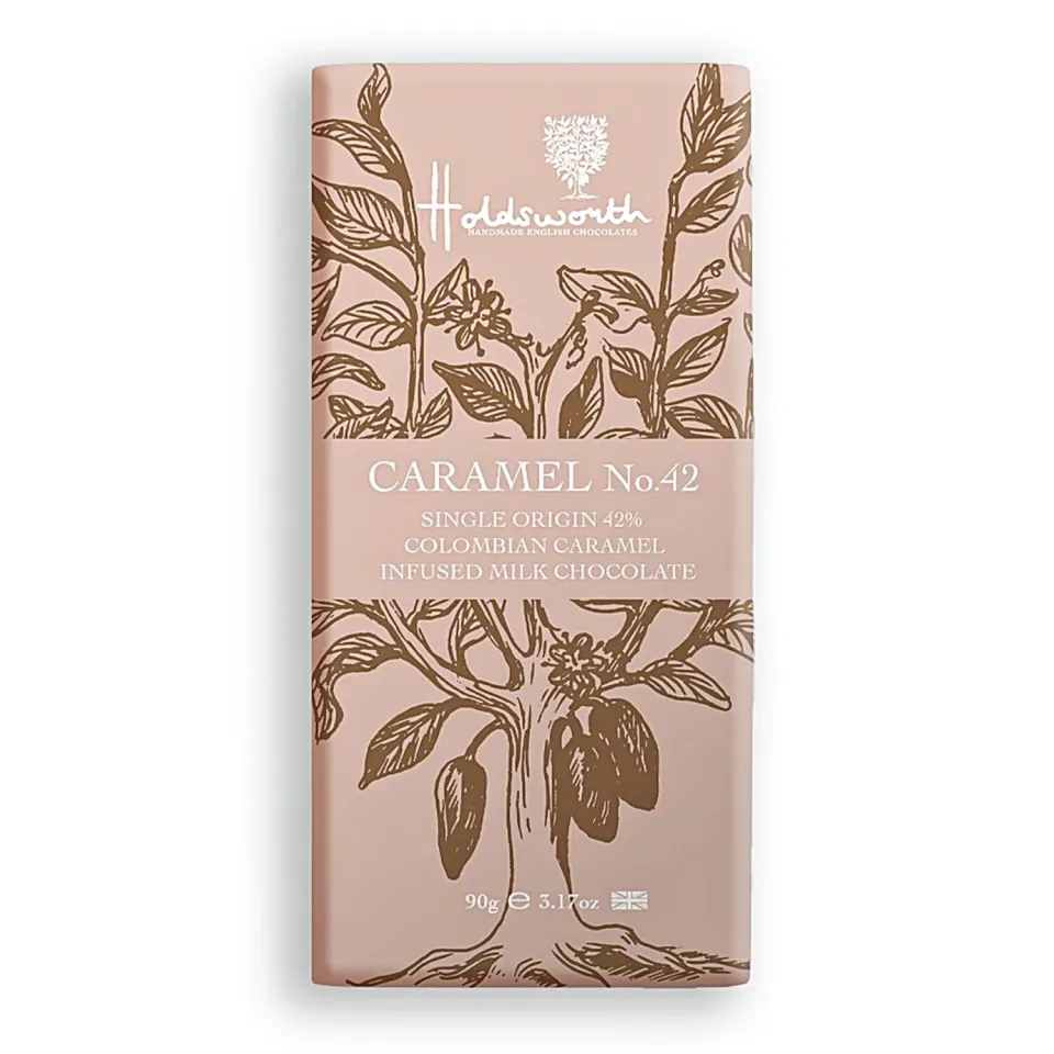 Holdsworth Caramel No.42 Sea Salt Caramel reep 90g melk