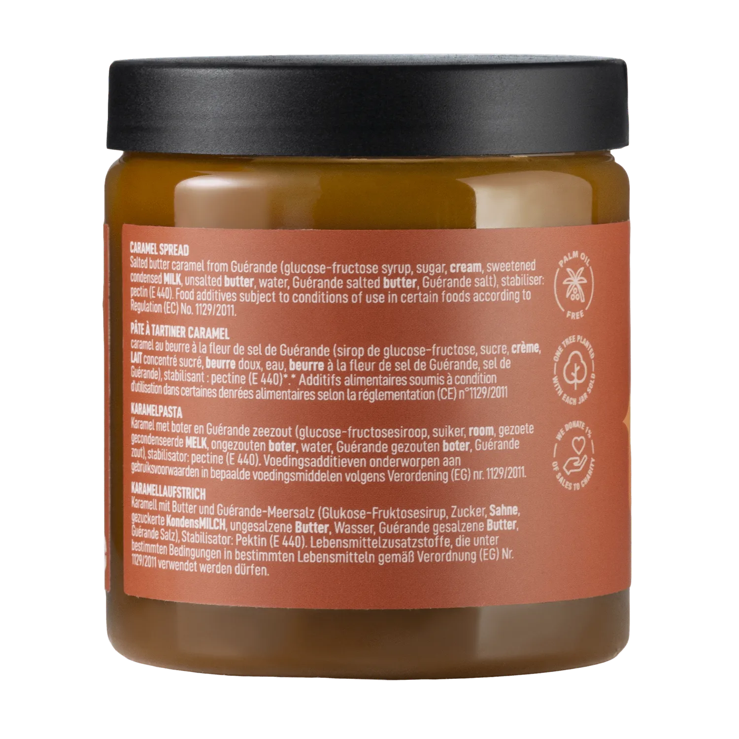 WOW Chocolao Luxe Karamelspread 275g pot karamel