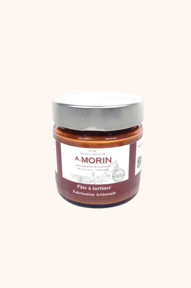 Chocolaterie Morin hazelnoot chocopasta pot 230g zacht